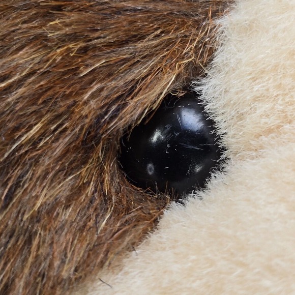 Vintage Mattel Emotions Teddy Bear Plush Brown 1980s Missing Pacifier Diaper - Picture 7 of 10